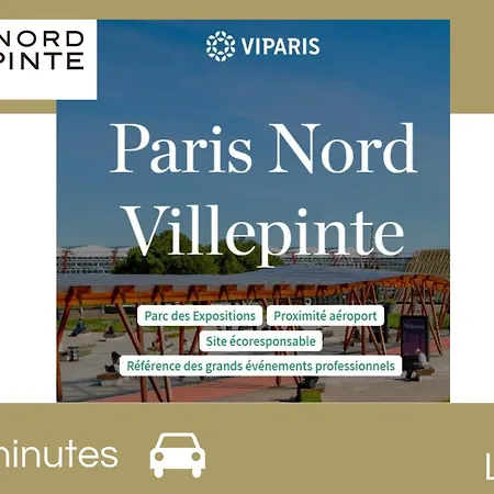 Apartment Atypical Cdg Paris Parc Expo Asterix